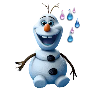 Olaf Snowman Frozen Png Dhj48 PNG image