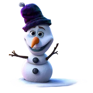 Olaf Snowman Making PNG 05232024