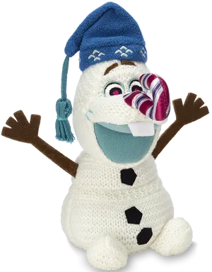 Olaf Snowman Plush Toy With Hat