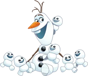 Olafand Snowgies Frozen