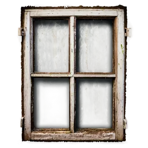 Old Abandoned Window PNG 45