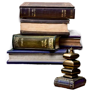 Old Books Stack Png Jmj60 PNG image