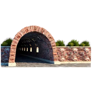 Old Brick Tunnel PNG 06242024