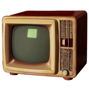 Old Crt Television Png Xiu55 PNG image