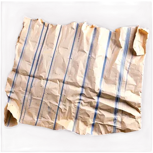 Old Crumpled Paper PNG Abm