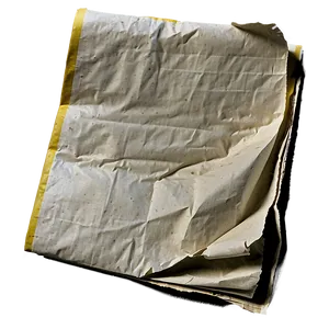 Old Crumpled Paper PNG Moj86