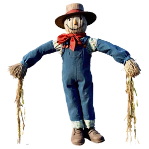 Old-fashioned Farm Scarecrow PNG 05242024 PNG