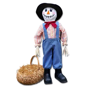 Old-fashioned Farm Scarecrow PNG 35 PNG