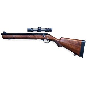 Old Fashioned Hunting Rifle Png 06132024 PNG image