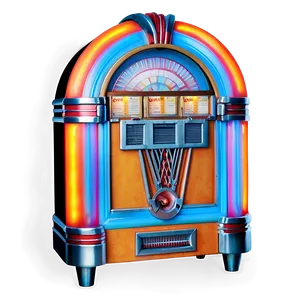 Old-fashioned Jukebox Png 06112024 PNG image