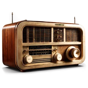 Old-fashioned Radio PNG 49