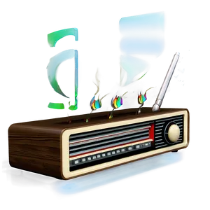 Old-fashioned Radio PNG Qwc