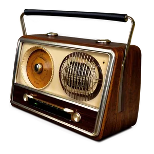 Old-fashioned Radio PNG Weo