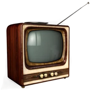 Old Fashioned Television PNG 74