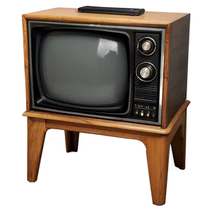 Old Fashioned Television PNG Grs14