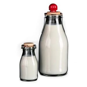 Old Glass Milk Bottle PNG Pkh PNG