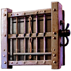Old Jail Cell PNG Hhd PNG
