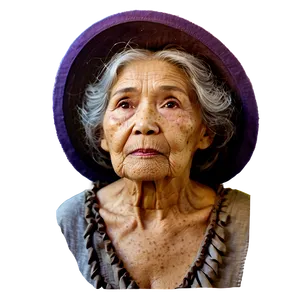 Old Lady With Hat Png 13 PNG image