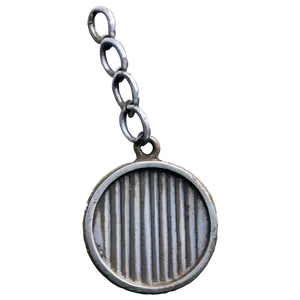 Old Metal Plate Charm PNG 88