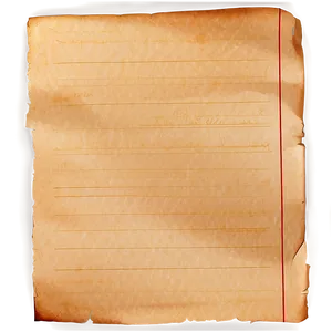 Old Note Paper PNG 2 PNG