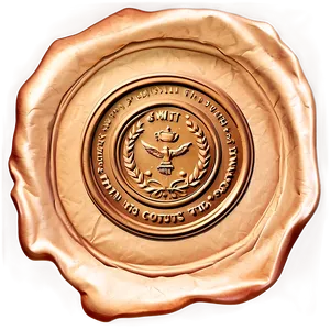 Old Paper With Wax Seal Png 05232024 PNG image