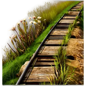 Old Railway Path PNG 06202024