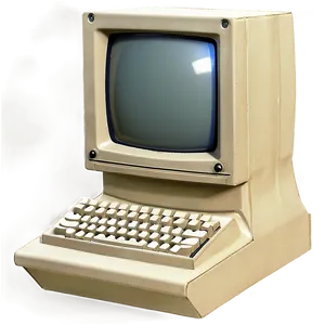 Old-school Computer PNG Pcl91 PNG