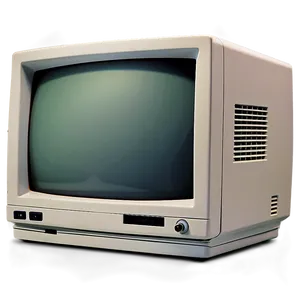 Old School Crt Monitor Png 05242024 PNG image