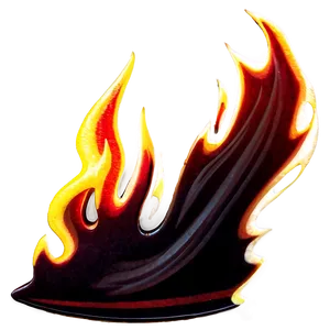 Old School Flames Png Syg16 PNG image