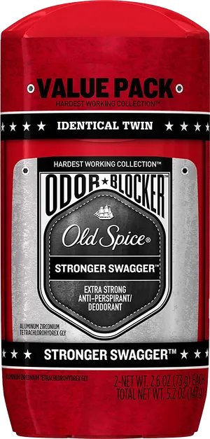 Old Spice Stronger Swagger Deodorant Pack