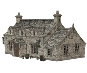 Old Stone Cottage3 D Model