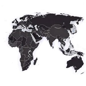 Old Style World Map Vector PNG 81 PNG