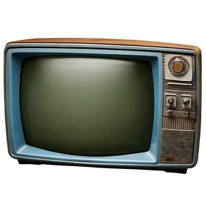 Old Television Back View Png Unj PNG image