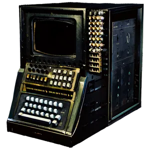 Old Time Computer PNG 05242024 PNG