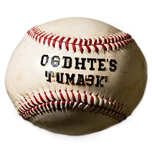 Old-timer's Baseball PNG Uff