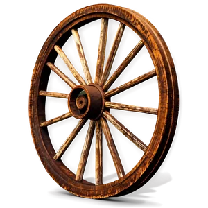 Old Wagon Wheel PNG Qmm82 PNG