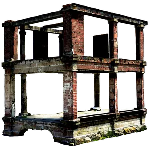 Old Warehouse Ruins PNG 70 PNG