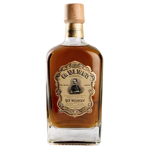 Old Whiskey Bottle Png 06212024 PNG image