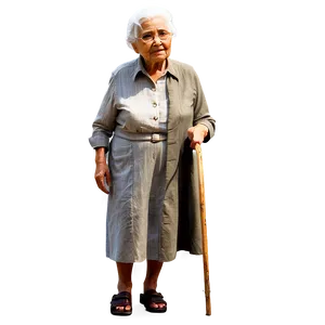 Old Woman A PNG