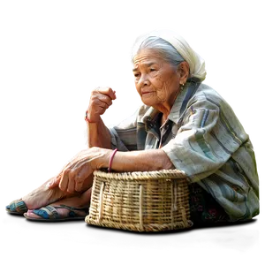 Old Woman D PNG