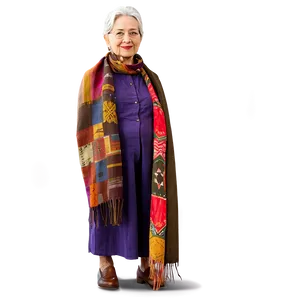 Old Woman With Scarf PNG 71 PNG