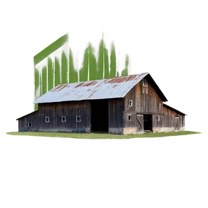 Old Wooden Barn Png Ocw PNG image