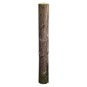 Old Wooden Pole Png 47 PNG image