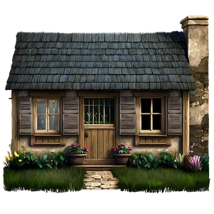 Old World Cottage Charm PNG Mdw PNG