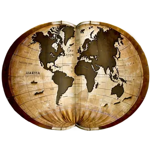 Old World Map Png 05032024 PNG image