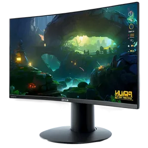 Oled Gaming Monitor PNG Kvh