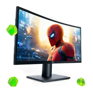 Oled Gaming Monitor PNG Mlv