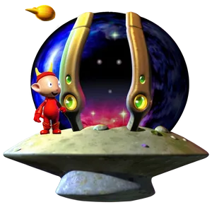 Olimar 2d Art PNG 06242024 PNG