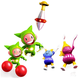 Olimar Adventure Scene PNG Luu95 PNG