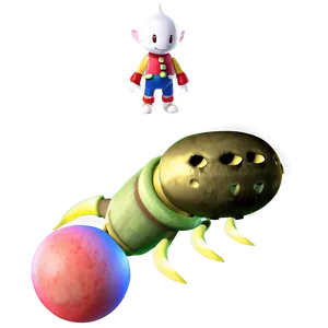 Olimar Adventure Scene PNG Uvm